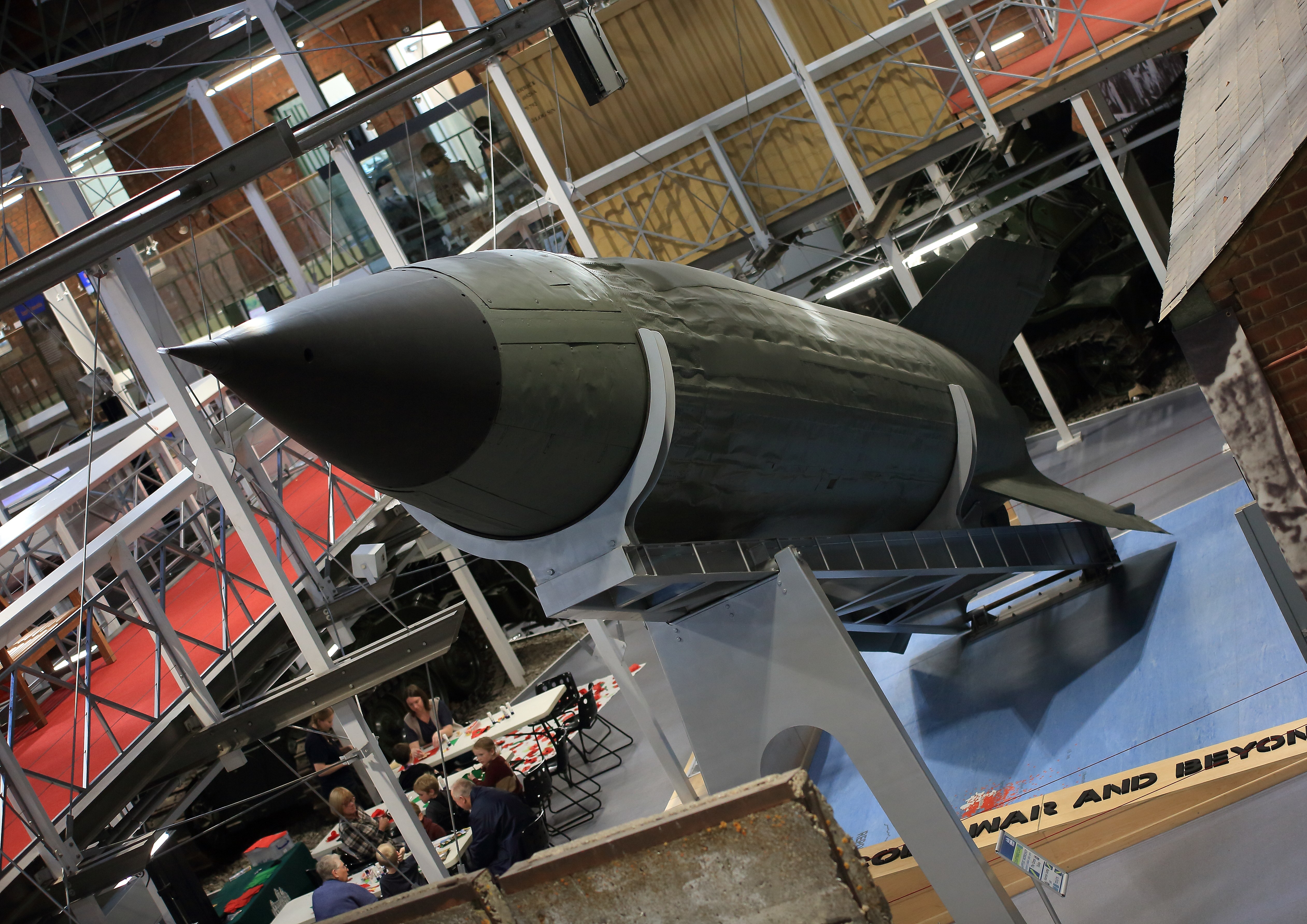 Royal Engineers Museum - V2 Rocket.JPG