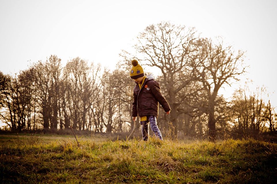 Boy In Woods Copyright