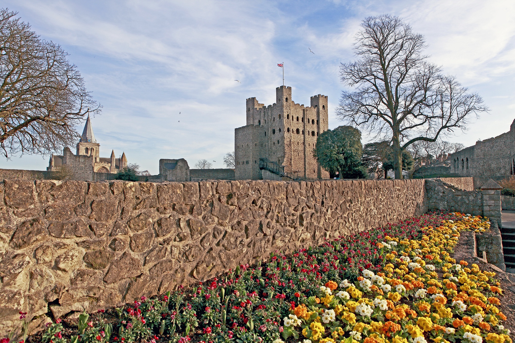 Rochester_Castle_wall in spring.jpg