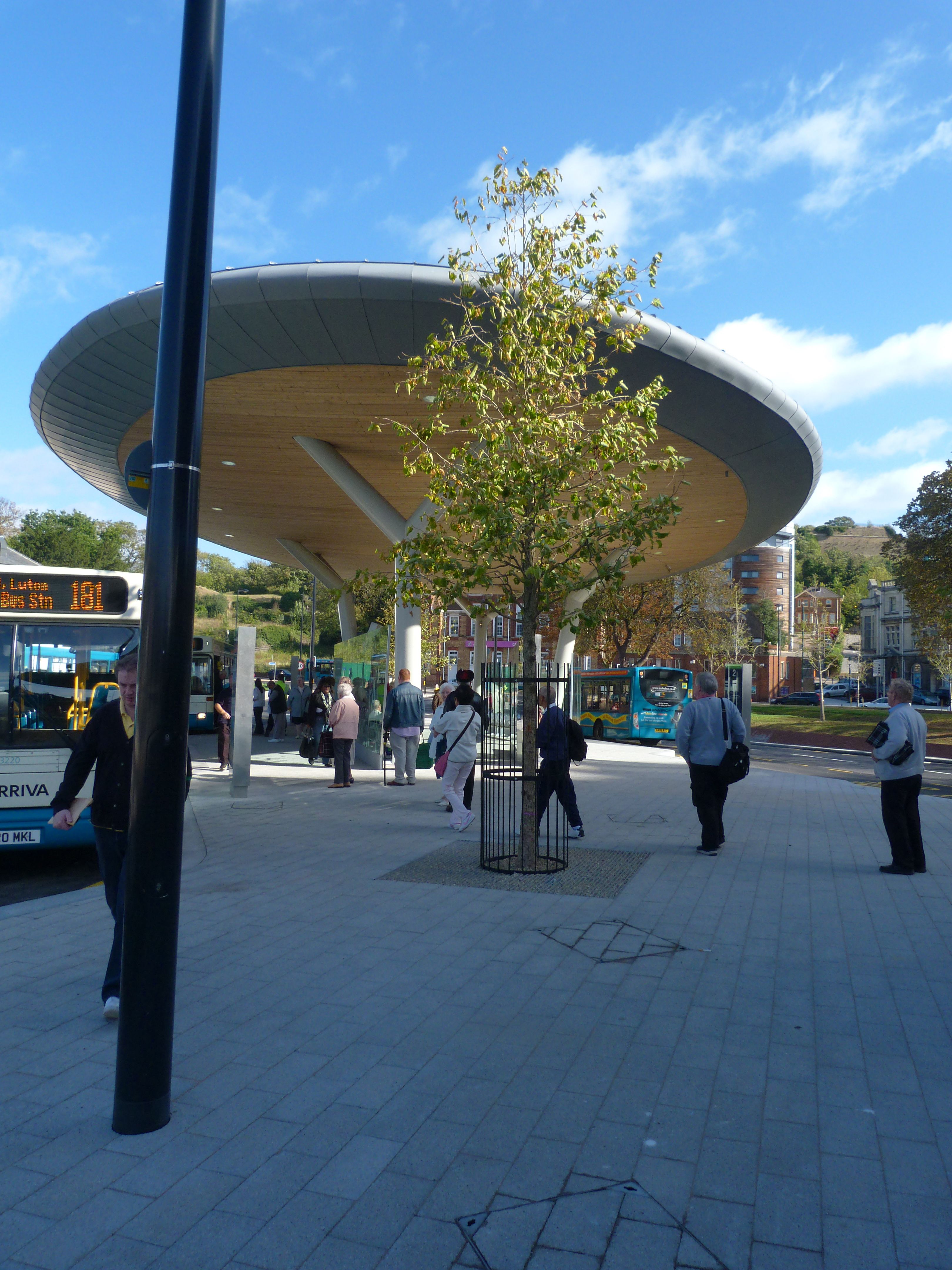Passenger waiting area, Chatham Waterfront Bus Station