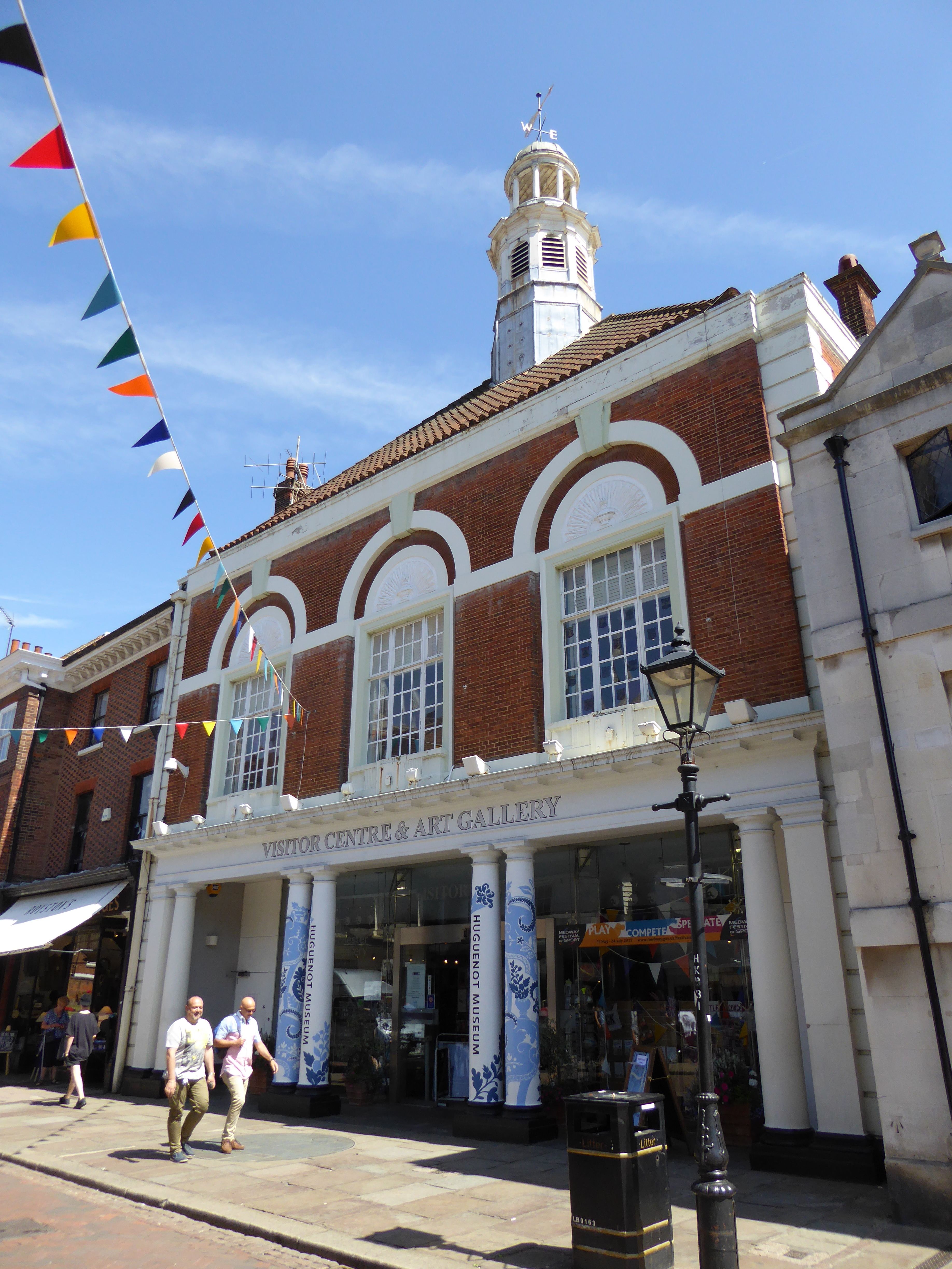 Medway Visitor Information Centre, Rochester. Outside of building